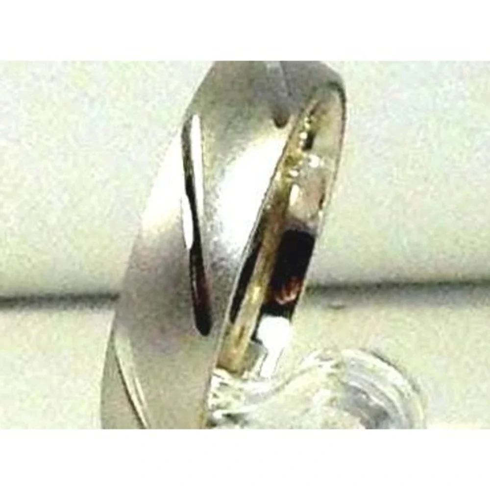 Handcrafted Diamond-Cut Wedding Band Ring | Vintage 925 Silver | Size 9.5 | 6.5g